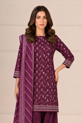 Shirt,Trouser & Dupatta Unstitched Lawn 3 Piece 10