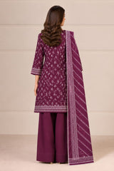 Shirt,Trouser & Dupatta Unstitched Lawn 3 Piece 10