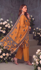 3 Pcs Lawn Unstitched Suit 108