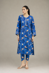 Shirt & Trouser Unstitched 2Pcs Suit 11