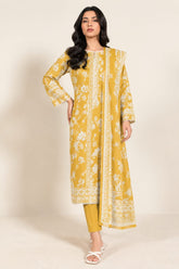 Shirt,Trouser & Dupatta Unstitched Lawn 3 Piece 11