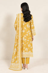 Shirt,Trouser & Dupatta Unstitched Lawn 3 Piece 11