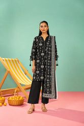 Shirt,Trouser & Dupatta Unstitched Lawn 3 Piece 15