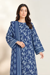 Shirt,Trouser & Dupatta Unstitched Lawn 3 Piece 16