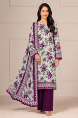 Shirt,Trouser & Dupatta Unstitched Lawn 3 Piece 19