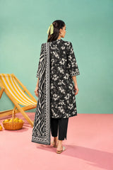 Shirt,Trouser & Dupatta Unstitched Lawn 3 Piece 01