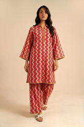 Shirt & Trouser Unstitched 2Pcs Suit 21