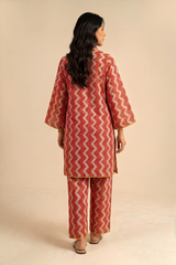 Shirt & Trouser Unstitched 2Pcs Suit 42
