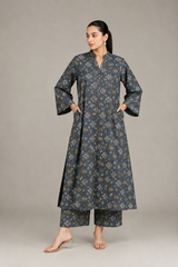 Shirt & Trouser Unstitched 2Pcs Suit 25