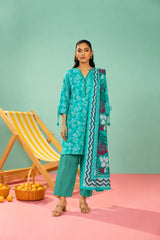 Shirt,Trouser & Dupatta Unstitched Lawn 3 Piece 29