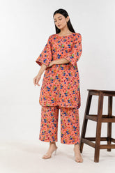 Shirt & Trouser Unstitched 2Pcs Suit 02