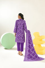 Shirt,Trouser & Dupatta Unstitched Lawn 3 Piece 02