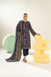 Shirt,Trouser & Dupatta Unstitched Linen 3 Piece 34