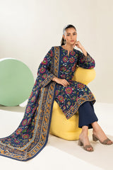 Shirt,Trouser & Dupatta Unstitched Linen 3 Piece 34