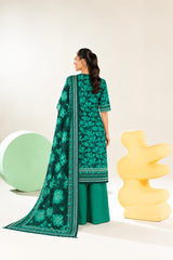 Shirt,Trouser & Dupatta Unstitched Linen 3 Piece 35