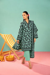 Shirt,Trouser & Dupatta Unstitched Linen 3 Piece 38