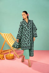 Shirt,Trouser & Dupatta Unstitched Linen 3 Piece 38