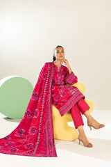 Shirt,Trouser & Dupatta Unstitched Linen 3 Piece 39