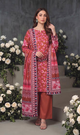 3 Pcs Lawn Unstitched Suit 103