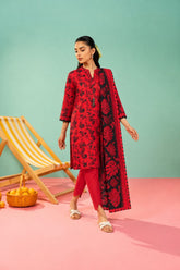 Shirt,Trouser & Dupatta Unstitched Linen 3 Piece 40