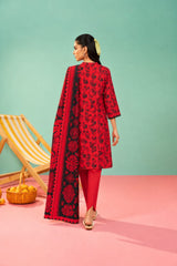 Shirt,Trouser & Dupatta Unstitched Linen 3 Piece 40