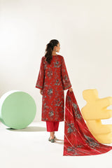 Shirt,Trouser & Dupatta Unstitched Linen 3 Piece 41