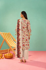 Shirt,Trouser & Dupatta Unstitched Linen 3 Piece 42