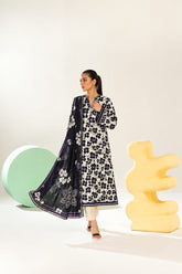 Shirt,Trouser & Dupatta Unstitched Linen 3 Piece 43