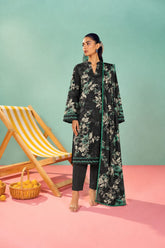 Shirt,Trouser & Dupatta Unstitched Linen 3 Piece 50
