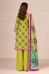Shirt,Trouser & Dupatta Unstitched Lawn 3 Piece 05