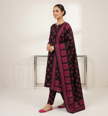 3 Pcs Lawn Unstitched Suit 106