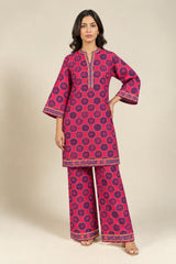 Shirt & Trouser Unstitched 2Pcs Suit 103