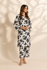 Shirt & Trouser Unstitched 2Pcs Suit 106