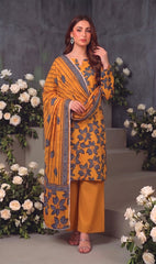 3 Pcs Lawn Unstitched Suit 108