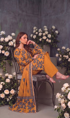 3 Pcs Lawn Unstitched Suit 108
