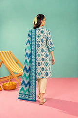 Shirt,Trouser & Dupatta Unstitched Lawn 3 Piece 17