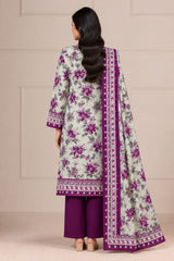 Shirt,Trouser & Dupatta Unstitched Lawn 3 Piece 19