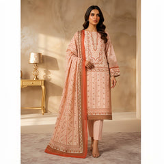 3 Pcs Lawn Unstitched Suit 120