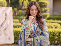 3 Pcs Lawn Unstitched Suit 114