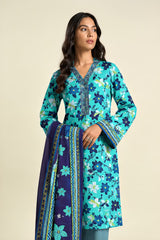 Shirt,Trouser & Dupatta Unstitched Lawn 3 Piece 23