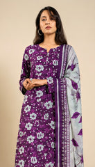 Shirt,Trouser & Dupatta Unstitched Lawn 3 Piece 24