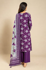 Shirt,Trouser & Dupatta Unstitched Lawn 3 Piece 24