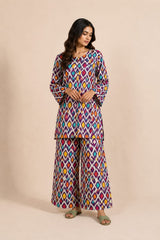 Shirt & Trouser Unstitched 2Pcs Suit 25