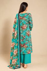 Shirt,Trouser & Dupatta Unstitched Lawn 3 Piece 25