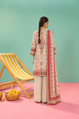 Shirt,Trouser & Dupatta Unstitched Lawn 3 Piece 27
