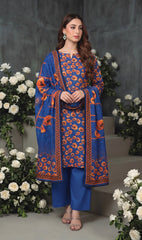 3 Pcs Lawn Unstitched Suit 102