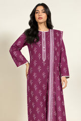Shirt,Trouser & Dupatta Unstitched Lawn 3 Piece 30