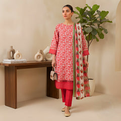 3 Pcs Lawn Unstitched Suit 131