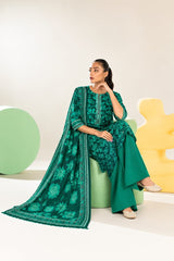 Shirt,Trouser & Dupatta Unstitched Linen 3 Piece 35