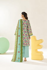Shirt,Trouser & Dupatta Unstitched Linen 3 Piece 37